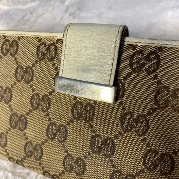Authentic Gucci Monogram Long Wallet - Picture 2 of 14
